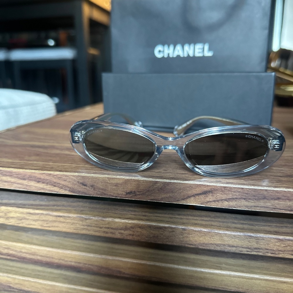 Chanel Oval Sunglasses - Picture 5 of 10